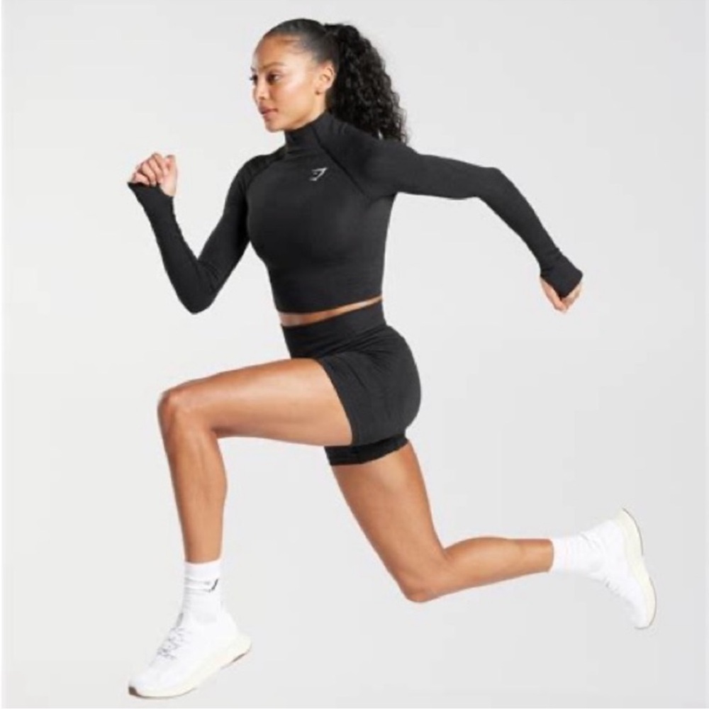 Gymshark Charcoal Performance Top